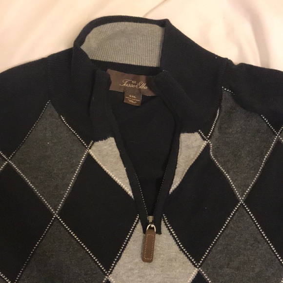 Tasso Elba Men’s Light Sweater - Picture 2 of 2